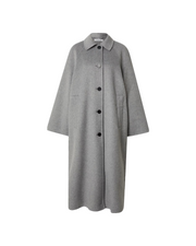 Edited Alea Wool Coat - Grey Melange