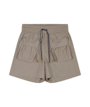 10Days Crinkle Utility Shorts - Fog