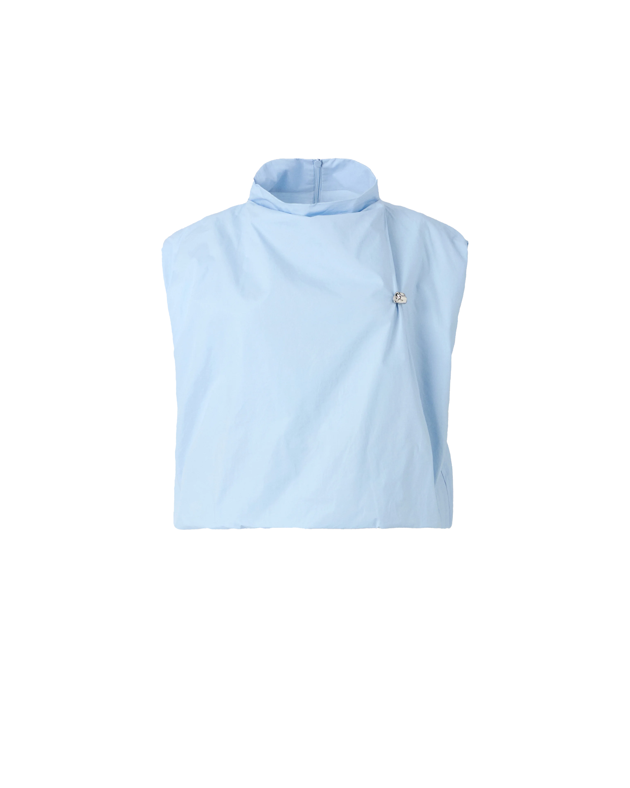 Selected Femme Delia Top - Cashmere Blue