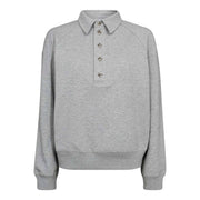 Co'couture Dengi Polo Sweat - Pale Grey