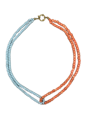 Bonnie Studios Double Blue Necklace