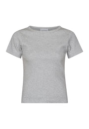 Sisters Point Eike Shortsleeve - Light Grey Melange