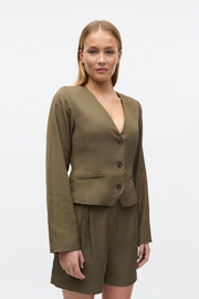 Envii Raye Short Blazer - Mermaid