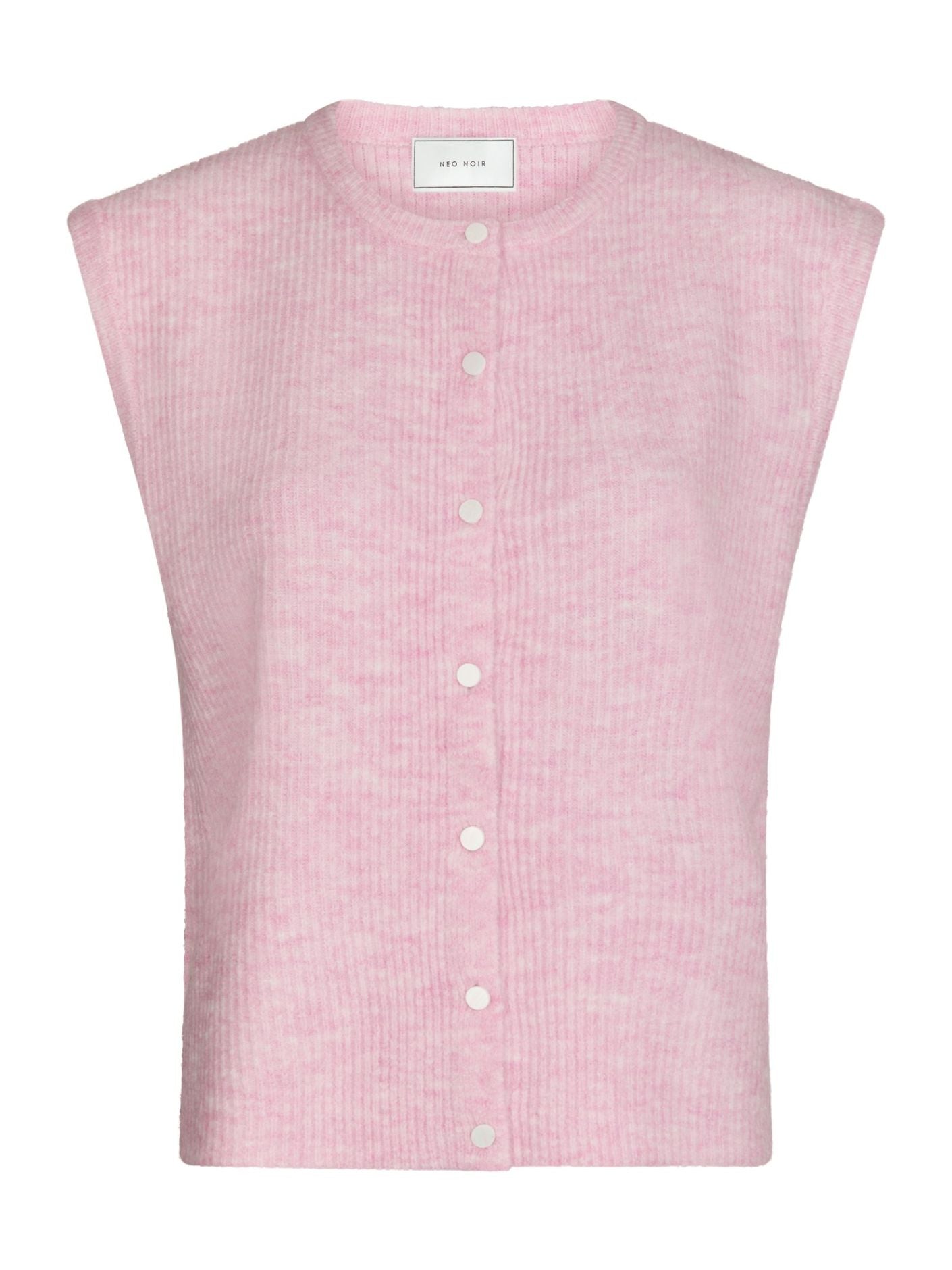 Neo Noir Everest Knit Vest - Light Pink