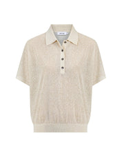 Knit-ted Gaze Pullover - Creme