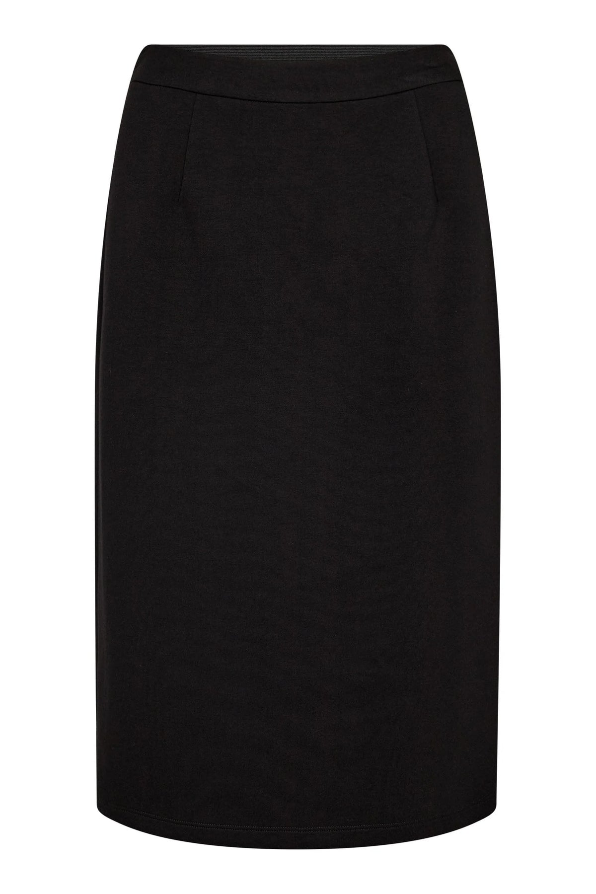 Haute l'Amitié Maxi Split Pencil Skirt - Black