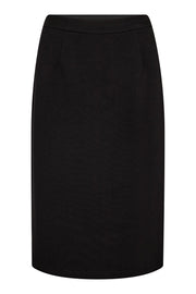 Haute l'Amitié Maxi Split Pencil Skirt - Black