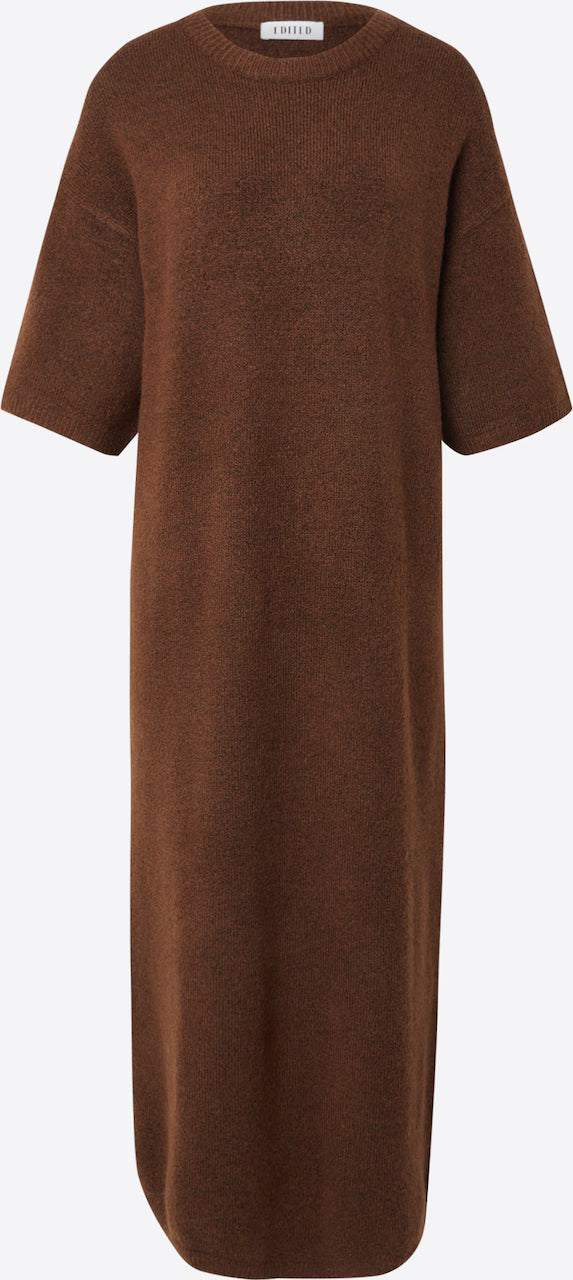 Edited Kenzie Wool Knit Dress - Fondue Fudge