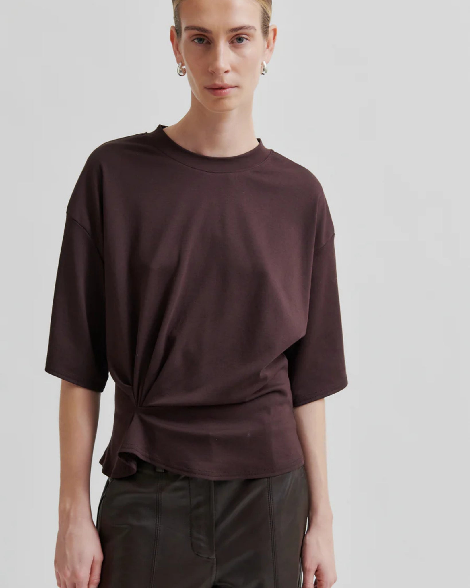 Second Female Missouri Tee - Chocolate Plum