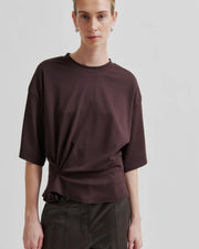 Second Female Missouri Tee - Chocolate Plum