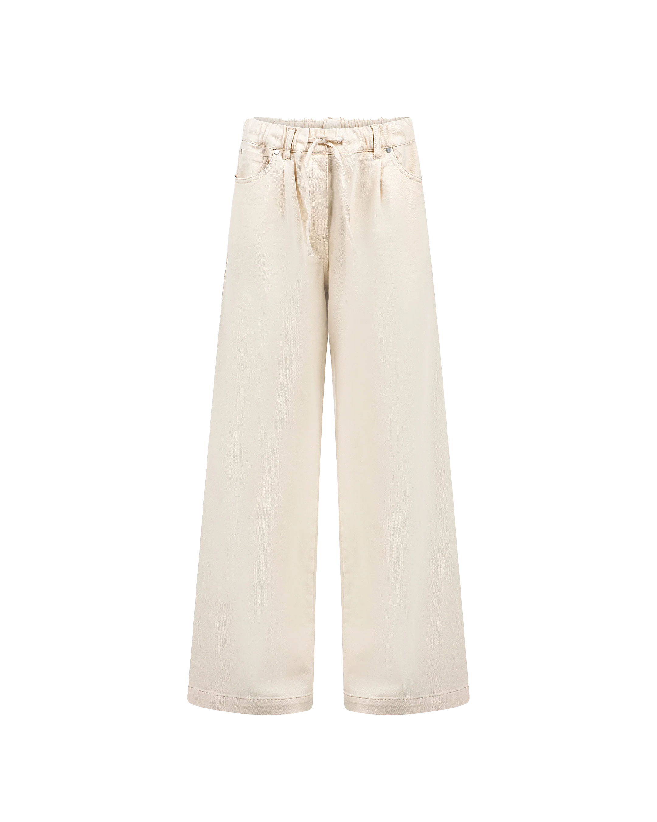 Knit-ted Moon Pants - Creme