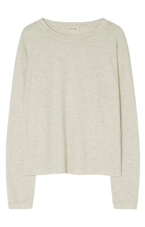 American Vintage Ypawood Longsleeve - Gris Chine