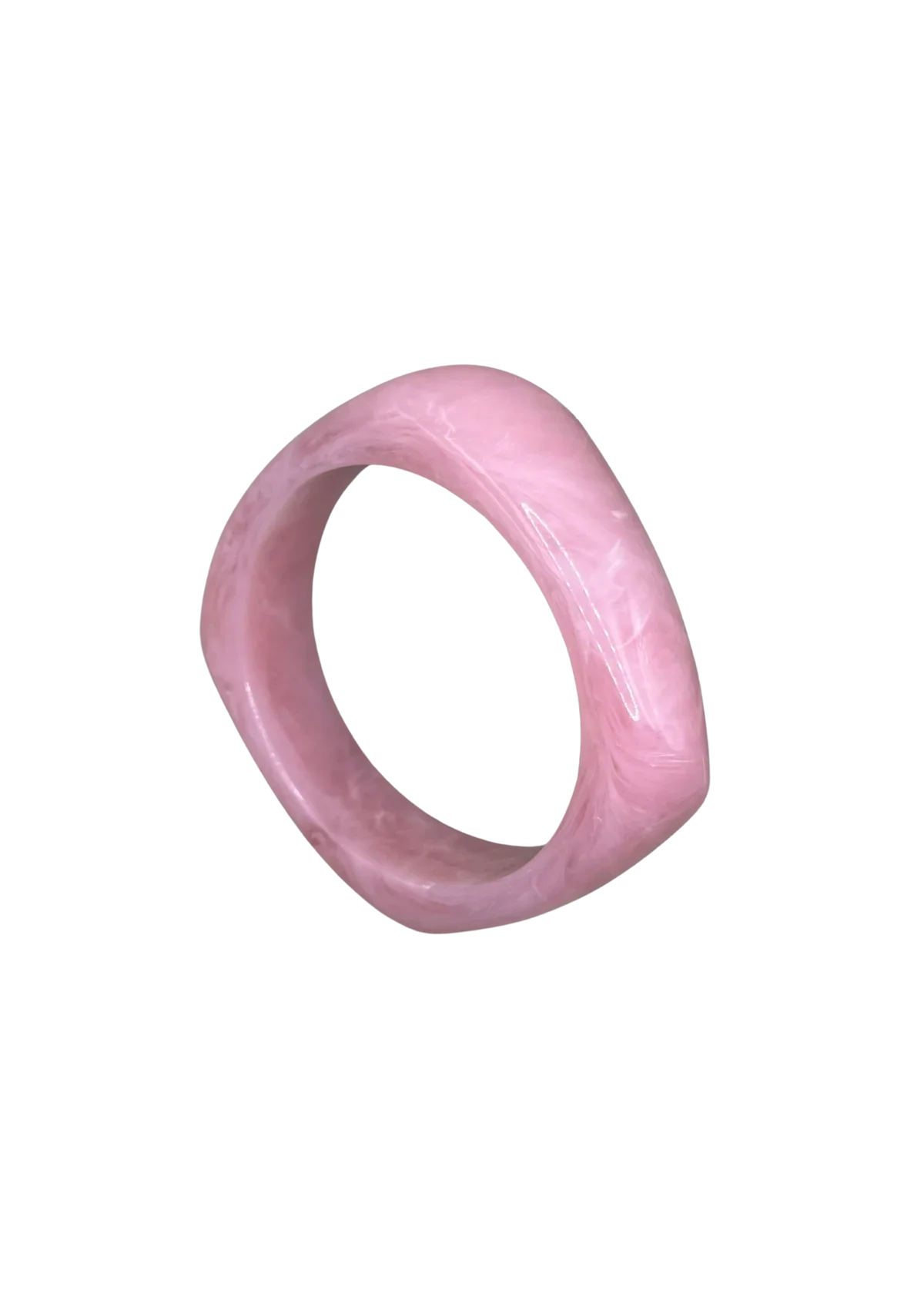 Bonnie Studios Resin Bracelet - Light Pink