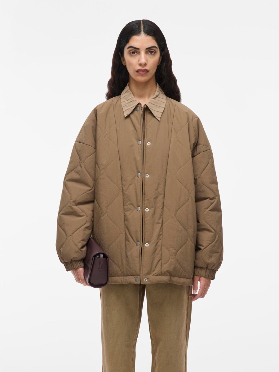 Rouge Edit LS Quilted Jacket - Petrified Oak