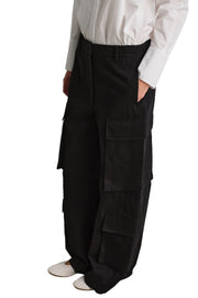 Second Female Evara Cargo Trousers - Black