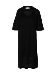 Selected Femme Shirley 2/4 Knit Dress - Black