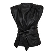 Co'couture Gitt Pleat Top - Black