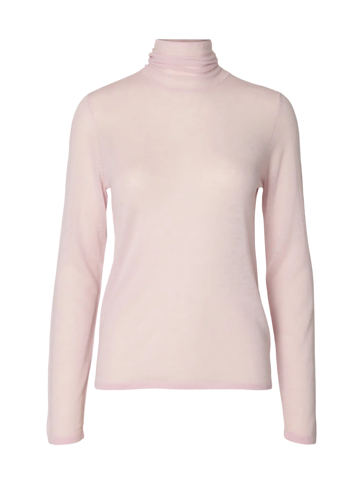 Selected Femme Vendy Wool LS Knit Rollneck - Winsome Orchid