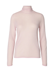 Selected Femme Vendy Wool LS Knit Rollneck - Winsome Orchid