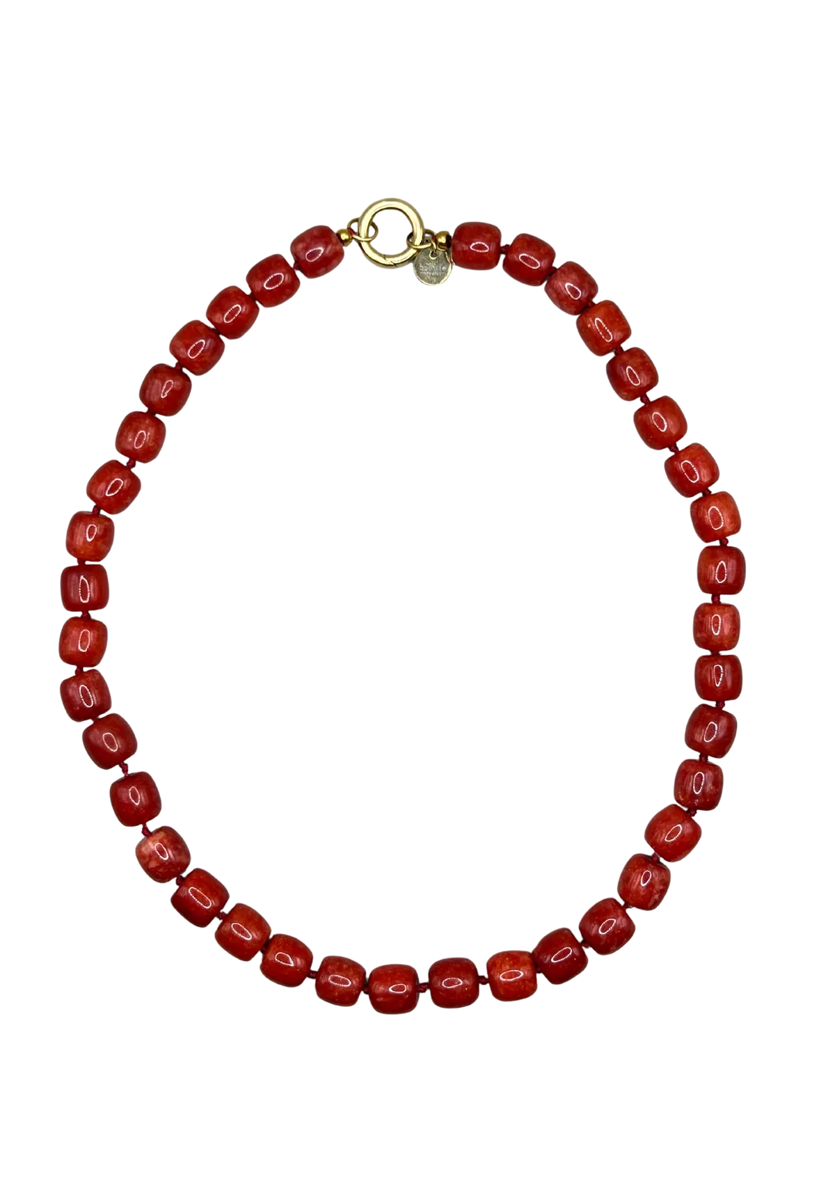 Bonnie Studios William Copper Necklace - Red