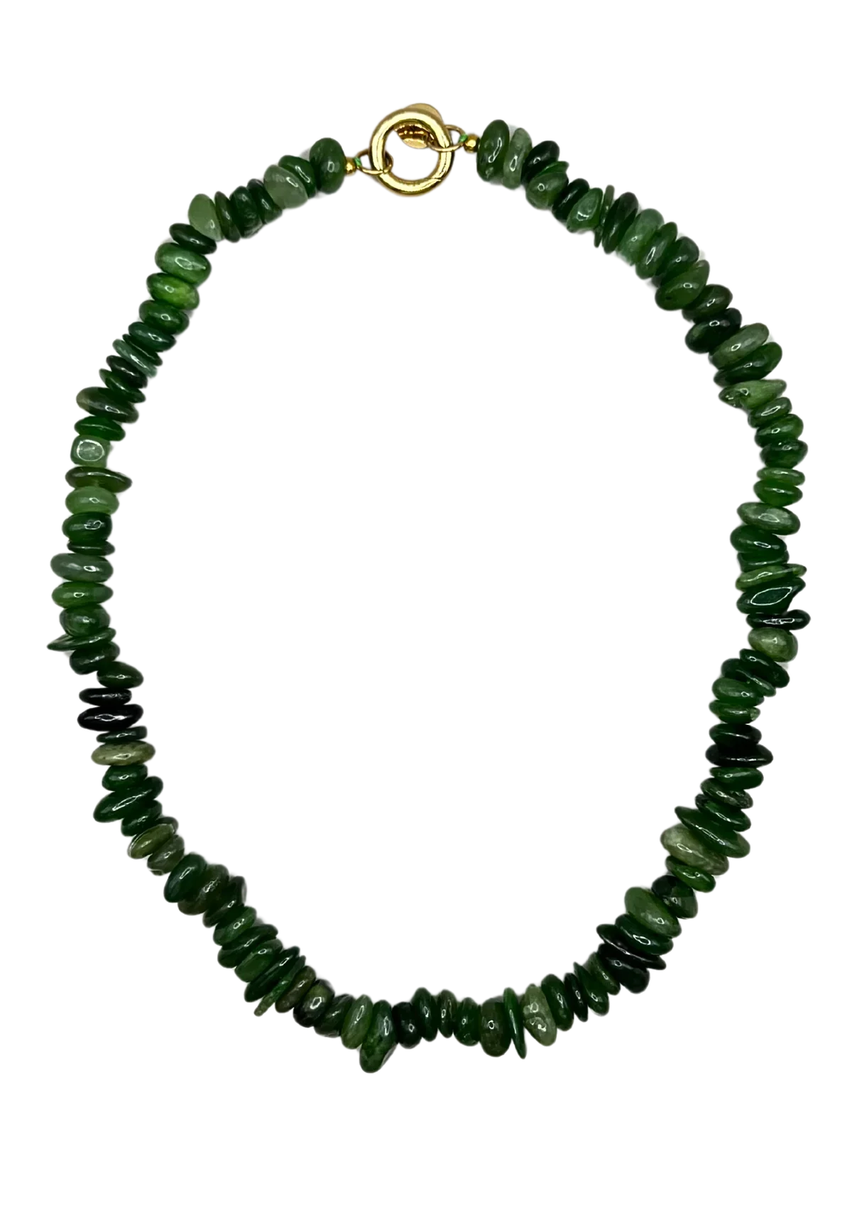 Bonnie Studios Yuyu Green Necklace - Army Green